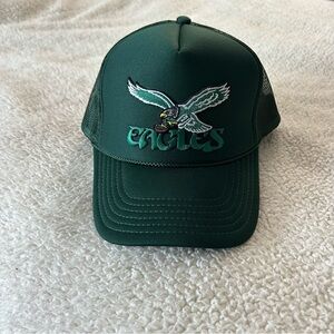 Vintage Style Philadelphia Eagles Trucker Hat